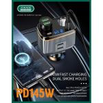 Kakusiga Dual Port 145W Car Cigarette Lighter car Charger 6 in 1