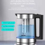 Kakusiga Glass Electric Kettle With A Filter - 1.8litres