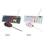 Kakusiga Backlight Multi-Colour Gaming Keyboard And Mouse Combo