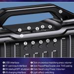 Kakusiga Portable Wireless Bluetooth Speaker With Colorful Lighting Effects