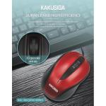 Kakusiga Optical Wired Mouse - black