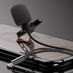 Kakusiga Vlogging Lavalier Clip-on Microphone Type-C with Noise cancellation