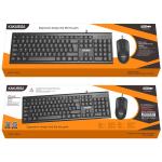 Kakusiga Wired USB Set 1.5M 1500 Dpi Office PC Computer Mouse & Keyboard Combos