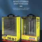 Kakusiga 114-in-1 Screwdriver Set Precision Repair Tool Kit