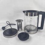 Kakusiga Glass Electric Kettle With A Filter - 1.8litres