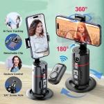 Kakusiga Phone Holder 360° Rotating Intelligent Auto-face Tracking Gimbal With Remote Control