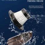 Kakusiga Vacuum Cleaner -Portable, Rechargeable, Mini 2 In 1 Wireless/Cordless