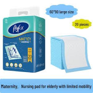 Flyfix Disposable Underpads, Bed Liners, Bed pads 60*90cm - 20pcs