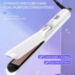 Kakusiga 2-in-1 Professional Hair Straightener Flat Iron