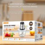 Kakusiga Multipurpose Electric Food Blender and Meat Grinder/mincer 2ltrs - 300W