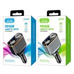 Kakusiga Dual Port 145W Car Cigarette Lighter car Charger 6 in 1