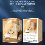 Desktop Bendable 360° rechargeable study lamp