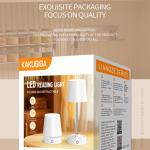 Kakusiga Rechargeable Desktop LED Reading Study Light