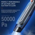 Kakusiga Vacuum Cleaner -Portable, Rechargeable, Mini 2 In 1 Wireless/Cordless