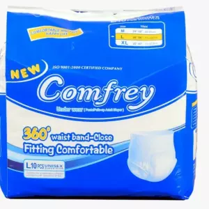 Comfrey Pullup Pants Adult Diaper - 10pcs