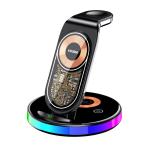 Kakusiga 20.5W 3 in 1 Wireless Charging Station / dock for iPhone, Apple Watch and AirPods