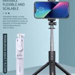 Kakusiga Portable & Expandable Remoted Tripod Selfie Stick