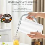Kakusiga Electric Kettle 1.8L - White