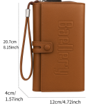 Baellerry Wallets / clutch/ Pouch - Chocolate Brown